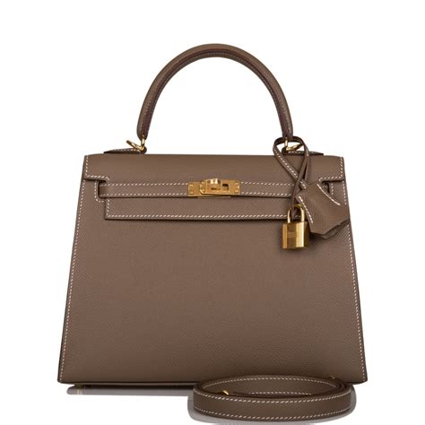 hermes kelly 25 etoupe sellier